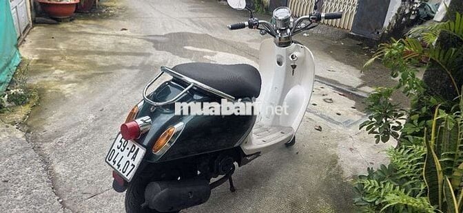 Xe tay ga Crea Scoopy 50cc màu xanh trắng