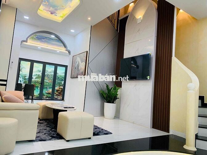 💥Nhà Phố Xinh Mới Xây 5x18 3 Lầu Gần Trường Cấp 3 Bà Điểm