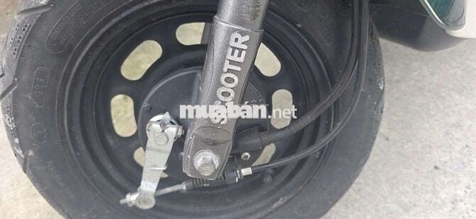 Xe tay ga Crea Scoopy 50cc màu xanh trắng