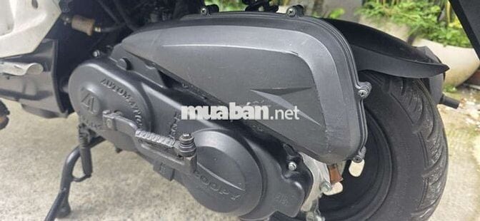 Xe tay ga Crea Scoopy 50cc màu xanh trắng