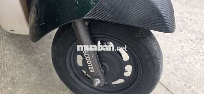 Xe tay ga Crea Scoopy 50cc màu xanh trắng