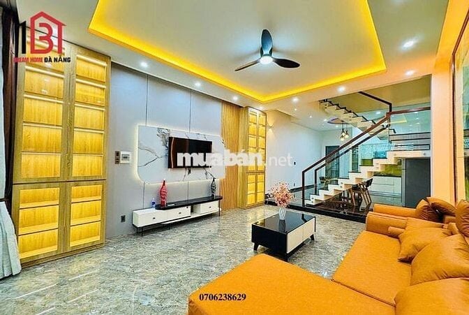 🔴🆘 Nhà Phố trung Tâm 🆘 Nhà 3 Tầng mặt tiền đường Huy Cận quận Hải Châu