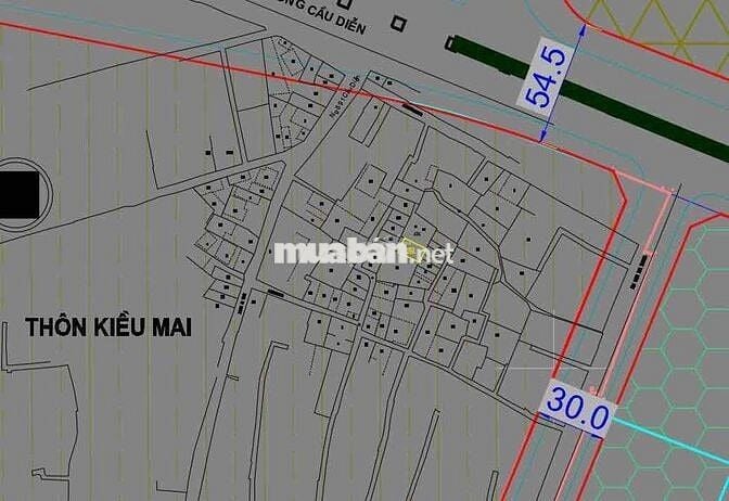 Tôi chính chủ bán đất Phố Kiều Mai, giá 159tr/m