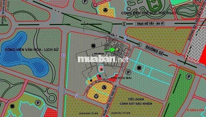 Tôi chính chủ bán đất Phố Kiều Mai, giá 159tr/m