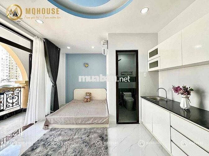 Cho Thuê Studio Ban Công Giá Rẻ Ngay Etown Cộng Hoà An Ninh