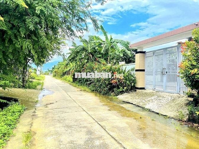 Bán lô đất nhà vườn 195m2-mặt tiền trục chính-cách quốc lộ chỉ 300m