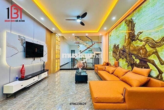 🔴🆘 Nhà Phố trung Tâm 🆘 Nhà 3 Tầng mặt tiền đường Huy Cận quận Hải Châu