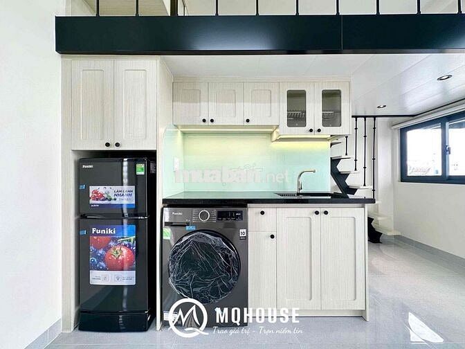 Duplex ban công nội thất siu đẹp , new 100% ngay Đầm Sen / Hoà Bình