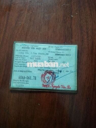 Cần bán chiếc dream 50 giấy tờ đầy đủ