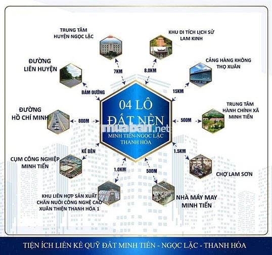 Bán đất thổ cư xã Minh Tiến, Ngọc Lặc, Thanh Hóa, giá chỉ 389 triệu