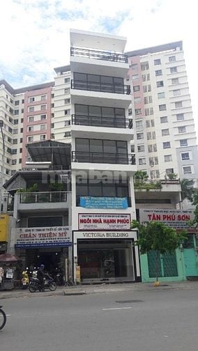 Cho thuê VP 55m2 mặt tiền 767 Lũy Bán Bích, tòa nhà Victoria Building