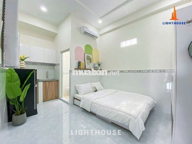 STUDIO CỬA SỔ THOÁNG NGAY CÔNG VIÊN LÀNG HOA, IUH, CHỢ HẠNH THÔNG TÂY