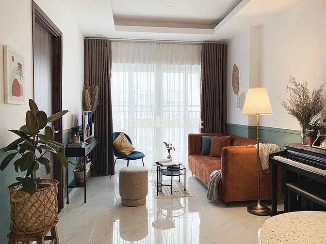 1 căn Richmond cho thuê 2 phòng ngủ full nội thất đẹp, thoáng 15.5tt