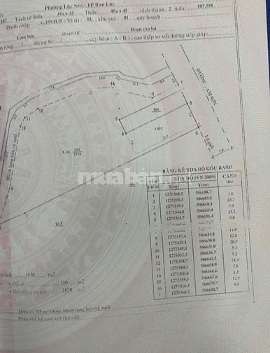 Bán 4000m2 đất thổ cư mặt tiền đường Làm Sơn, Thành Phố Bảo Lộc