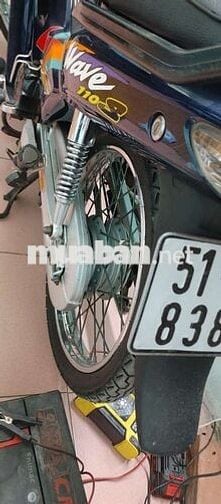 Xe weve anpha đời đầu máy đen zin