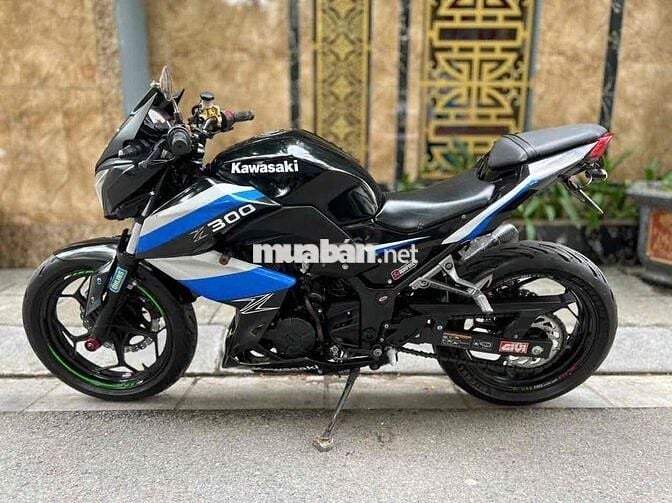 Kawasaki Z 300 abs biển số 29- xe đẹp chất- bô độ