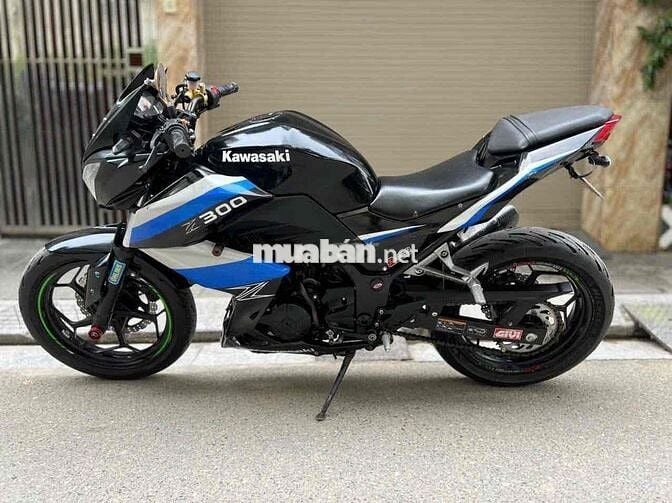 Kawasaki Z 300 abs biển số 29- xe đẹp chất- bô độ