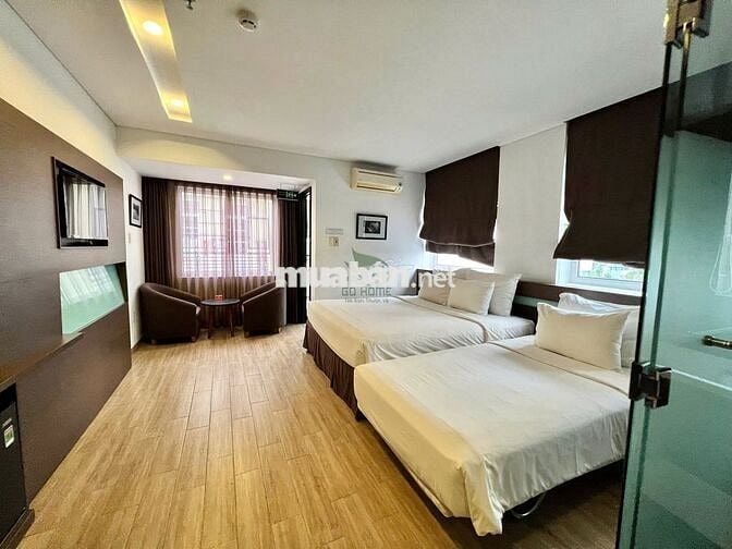 CHO THUÊ MẶT BẰNG 3 TẦNG SẢNH KHÁCH SẠN KHU PHỐ TÂY GIÁ 100 TRIỆU