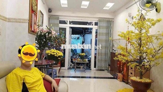 Bán nhà Q10. Hướng Nam, nở hậu chữ L tài lộc, hiếm có