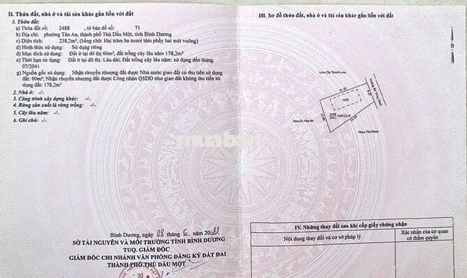 1,950 TỎI TÂN AN,  8tr/1m2 GIÁ ĐẤT TÂY NINH