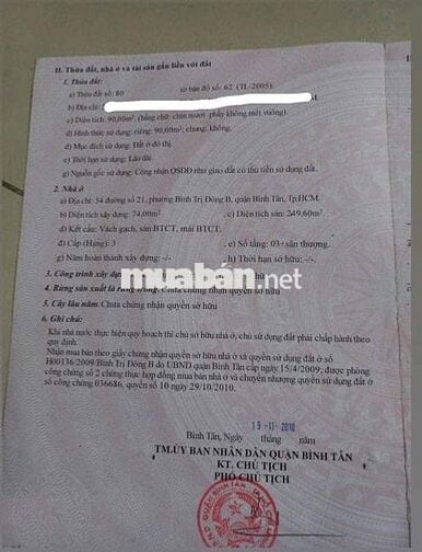 Cần bán gấp nhà mặt tiền khu tên lửa