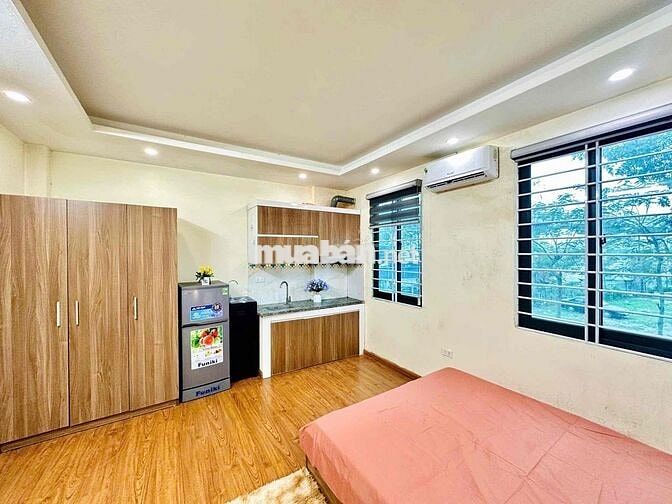 PHÒNG FULL ĐỒ - GẦN MẶT ĐƯỜNG 32 CẦU DIỄN - VIEW GA NHỔN ĐƯỜNG TÀU