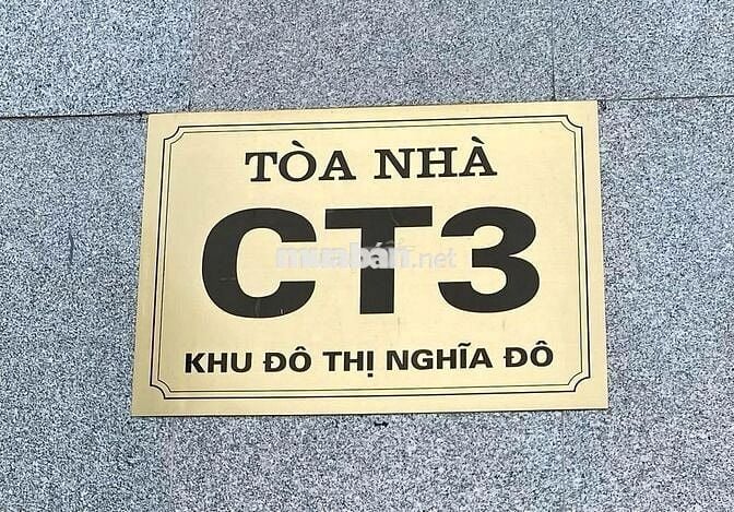 Bán CH CT3 KĐT Nghĩa Đô, 47m2,2N,1WC, giá 4.83 tỷ