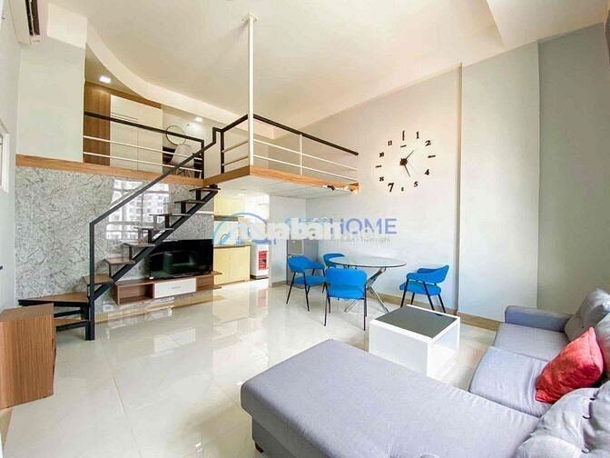 CHO THUÊ CĂN HỘ GÁC CAO FULL NỘI THẤT, NGAY TRUNG TÂM QUẬN 7