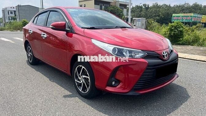 Bán xe Toyota Vios 2023 số tự động màu đỏ