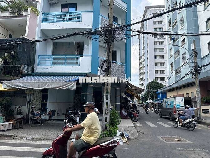 MB căn góc 2MT lớn Tân Phước Q10 – gần Chung cư Nguyễn Kim DT 6.2×20m