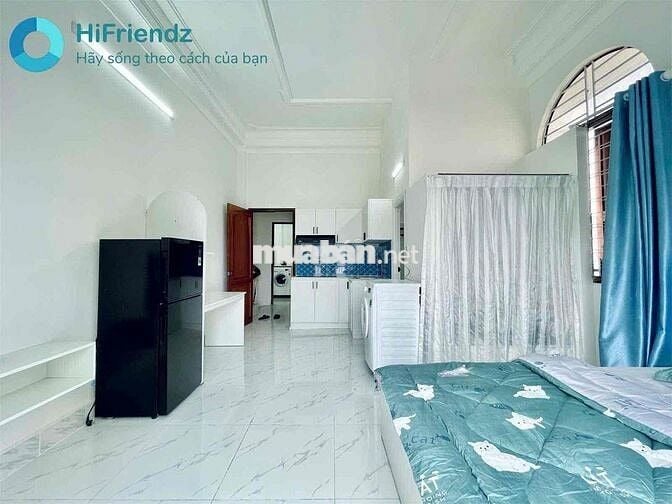 Phòng siêu sáng – full tiện nghi, máy giặt riêng, ban công view thành