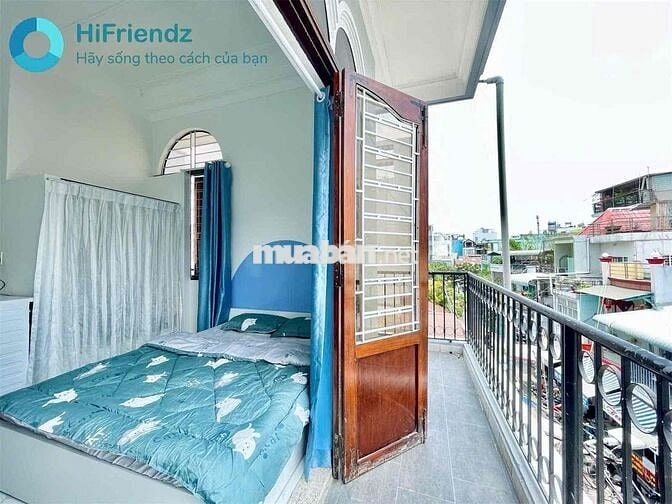 Phòng siêu sáng – full tiện nghi, máy giặt riêng, ban công view thành