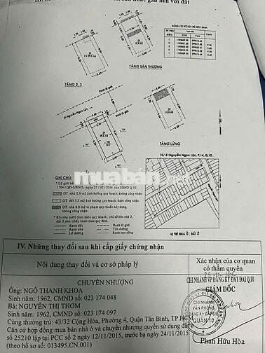 Hẻm 5m oto thông ra 3/2. 33m2 5 tầng hoàn công đủ. P14 Q10. Chỉ 8,6 tỷ