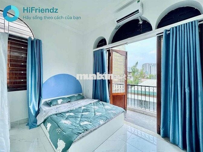 Phòng siêu sáng – full tiện nghi, máy giặt riêng, ban công view thành