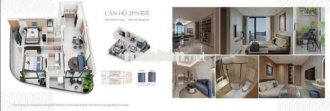 Sở hữu căn 1PN/49m2 ngay mặt Sông Hàn - Ngắm phao hoa tại Balcony nhà