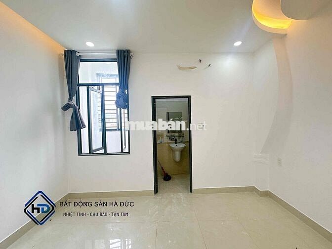 Nhà trệt lửng 3 lầu hẻm nhựa 8m có vỉa hè điện nước âm