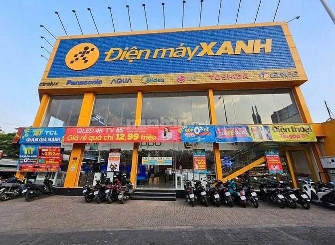 Bán Toà nhà Điện Máy Xanh Trần Não 725m2 giá 210Tỷ cho thuê 400tr Q2