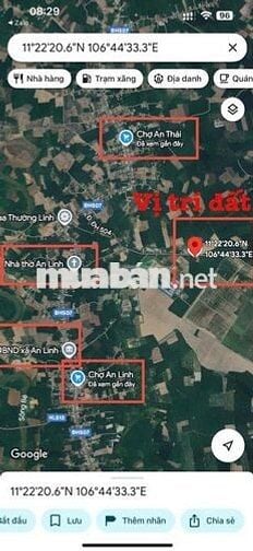 Chủ cần sang nhanh lô đất Mt DH504 nhựa 32m giá rẻ, Kinh Doanh tốt