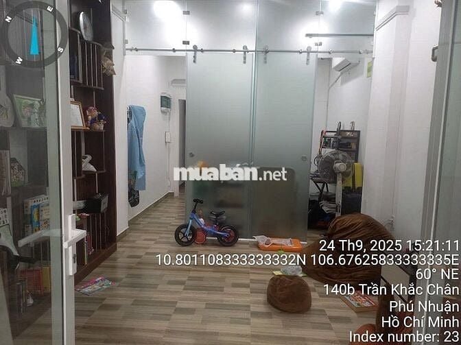 [CHÍNH CHỦ] Bán Nhà TrầnKhắcChân, PhúNhuận – 66,4m², SHR, Giá 12,9 Tỷ.