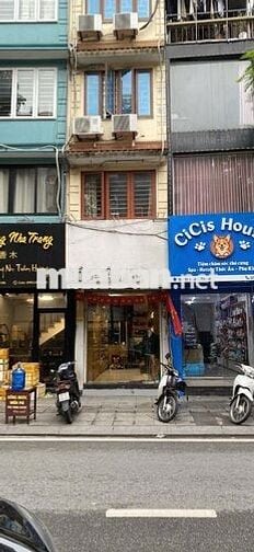 Mặt bằng kinh doanh 30m tầng 1 mặt tiền phố Quán Thánh