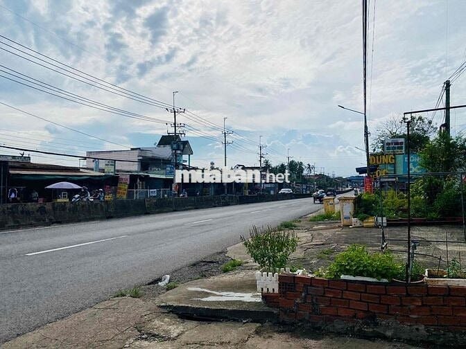 HẠ G.ÍA BÁN GẤP 10m MẶT TIỀN QL1A,GẦN CHỢ ĐÔNG HOÀ, HƯNG THỊNH, ĐNAI.