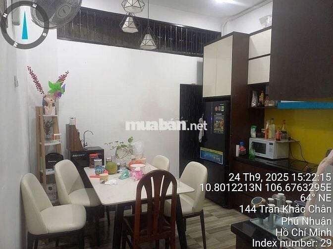 [CHÍNH CHỦ] Bán Nhà TrầnKhắcChân, PhúNhuận – 66,4m², SHR, Giá 12,9 Tỷ.