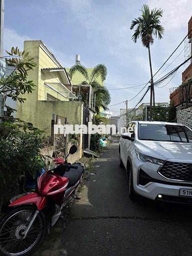 CỰC HIẾM -ĐẤT HẺM XE HƠI - LÊ VĂN LƯƠNG -NHÀ BÈ   -NGANG 5,3M DÀI 16M