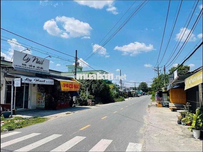 LÔ ĐẤT 2 MT ĐƯỜNG NHỰA TRẦN TỬ BÌNH, CỦ CHI, 450tr/180m2 FULL THỔ, SHR