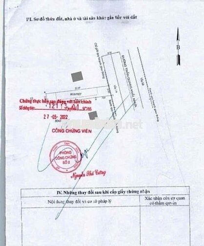 Đất mặt Tiền Trần Quang Khải, P Đông Hoà, Tp Dĩ An.