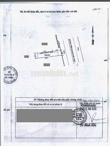 Đất mặt Tiền Trần Quang Khải, P Đông Hoà, Tp Dĩ An.