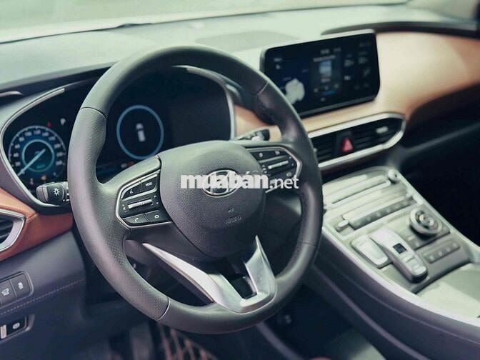 Santafe 2.2D model 2022 màu trắng đẹp xin mời