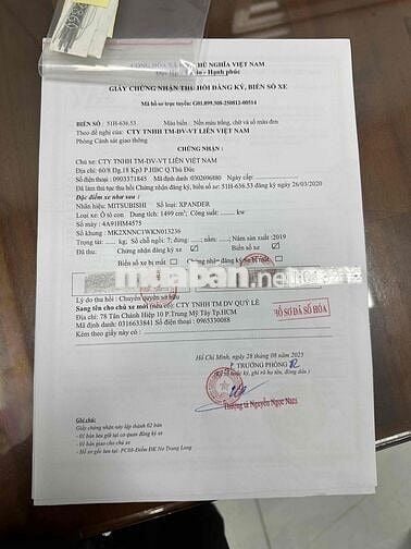 Bán Mitsubishi Xpander 2019 1.5 MT - 95543 km