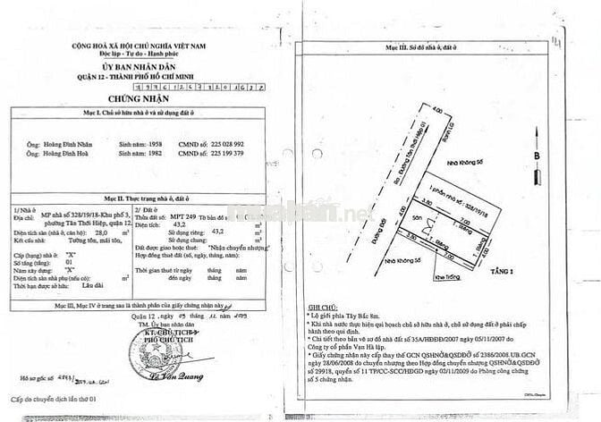 #TRƯƠNG THỊ HOA # NGUYỄN THỊ KIỂU #ĐẤT 45M2 GIÁ TỐT ĐẦU TƯ 3.95 TỶ