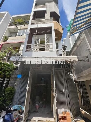 NHÀ PHỐ MỚI TINH 61,4M2, 4 PHÒNG NGỦ, ĐƯỜNG PHÚ THỌ HÒA, Q.TÂN PHÚ